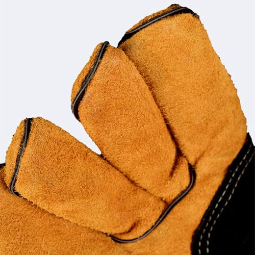 Animal Handling Gloves Safety Guard Protection | Cat Bite Gloves for Grooming Work Gardening Cutting Kitchen Welding Construction Bathing