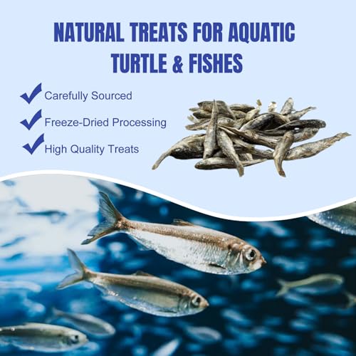 Amzey 3 Pack 0.8Oz (Total 2.4Oz or 68Gram Dried River Fish - Natural Food for Turtles, Terrapins, Reptiles and Large Tropical Fish - size: 0.8 Ounce (Pack of 3)