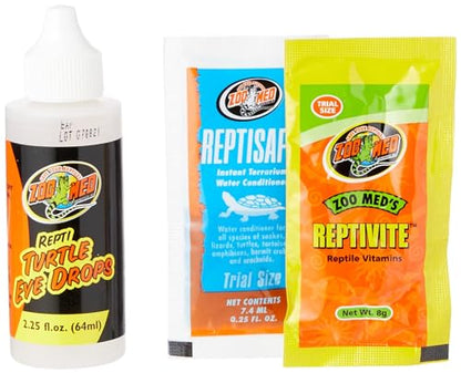 Zoo Med Repti Turtle Eye Drops 2.25 fl. Oz - color: Orange, size: 2.25 Fl Oz (Pack of 1)