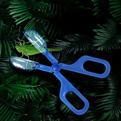 Reptiles Feeding Tongs Cleaning Tool Catch Clamp Suitable For Crickets Cockroach Mealworms Locusts Feeding Tongs Plastic