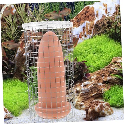 1set Fish Breeding Cone Spawning Barrels for Shrimp and Discus Fish Aquarium Decoration Smooth Surface for Attachment for Fresh and Saltwater Tanks - size: 23.00X10.00X10.00CM