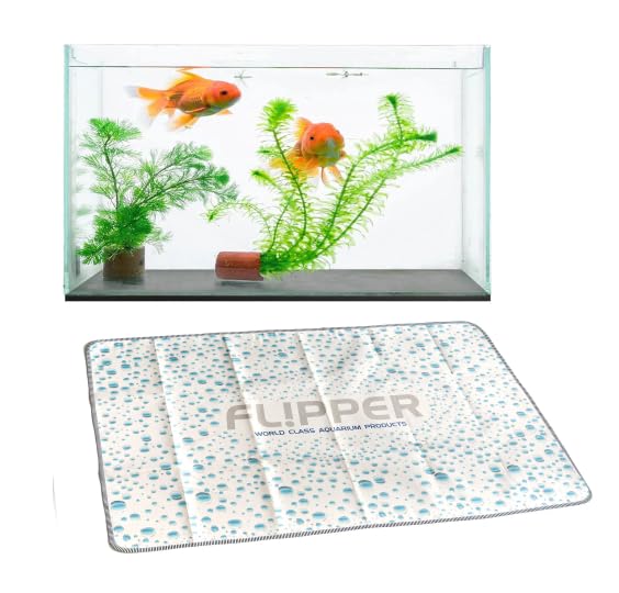 Flipper Flip-Mitt & Splash Mat – Super-Absorbent, Reusable, Waterproof, Non-Slip Aquarium Maintenance Kit