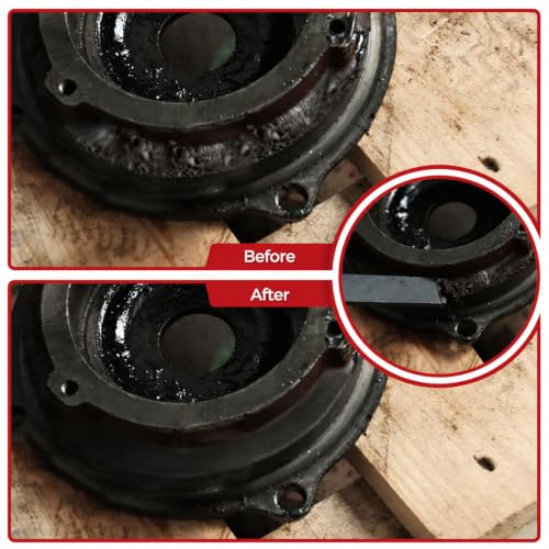 Carbide Scraper(5/8"),Super Gasket Scraper Remover,Red | Durable Tungsten Tip,Comfatable Handle,for Remove Gaskets, Carbon and More from Varied Surfaces,for Metal and Automotive - size: Red-1x5/8"