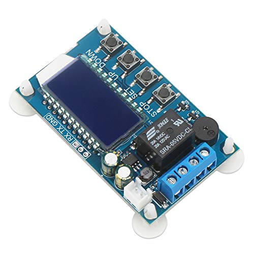 DROK Electronic Thermostat Controller, DC 6-30V 24V Digital Temperature Control Board -50 to +110 Degree Celsius High Accuracy LCD Digital Micro Temp Control Switch Module with Waterproof Sensor Probe