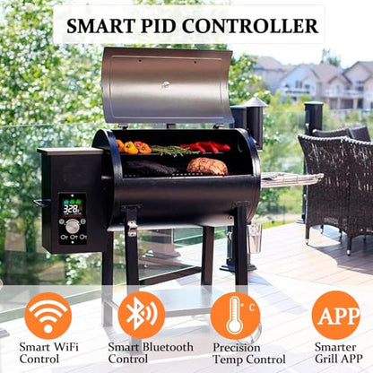 Replacement Pit Boss Digital Thermostat Controller Board with WiFi and Bluetooth Function, can Connect to Mobile APP - size: WiFi and Bluetooth Controller
