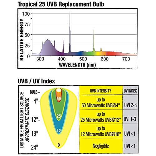 Zilla Fluorescent Coil Bulb Tropical 20 Watts, White - size: 20 Watts, style: Tropical