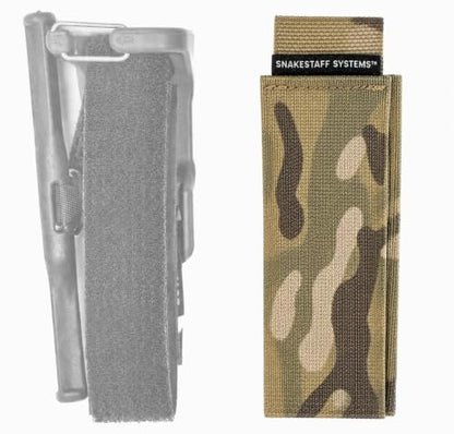 Snakestaff Systems Tourniquet Sleeve – Made in The USA | EDC Tourniquet Holder Pouch | Tactical TQ Holster Case for Duty Belt | Snakeskin Plus - color: MultiCam Classic, size: Regular (1")