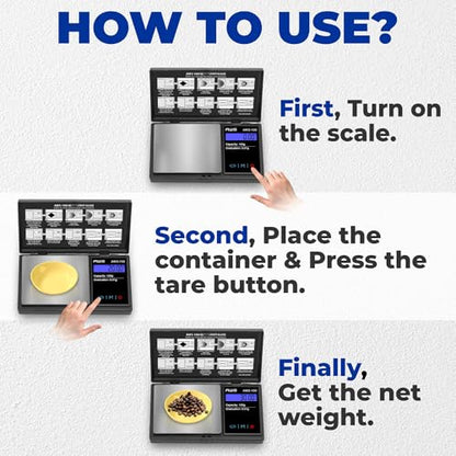 Series Digital Pocket Weight Scale, Stainless-Steel Backlit LCD 100g x 0.01g, (Black), AWS-100-Black - AMERICAN WEIGH SCALES - color: Black, size: 100g x 0.01g