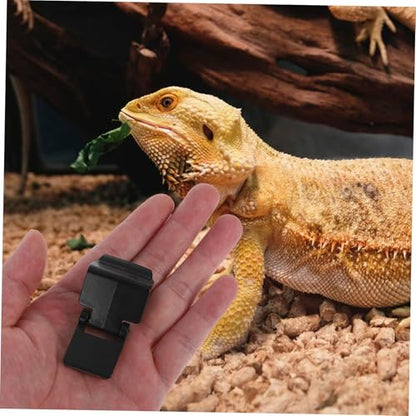 BESTonZON 6pcs Reptile Terrarium Lid Clips Turtle Tank Escape Lock Terrarium Lock Clip Buckle for Aquariums Reptile Tank Lid Buckle