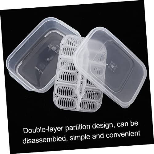 Didiseaon Reptile Hatching Incubation Box for Lizards and Snakes Dual Design for Eggs Sturdy Construction for Reptile Breeding and Scientific Research