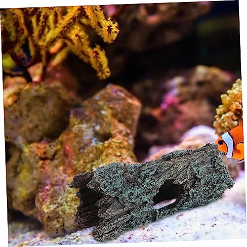 KESYOO 1pc Turtle Climb Platform Creative Reptile Hiding House Safe Environment for Turtles Lizards Frogs for Fresh Salt Water Aquariums Natural Decoration for Pet Tanks