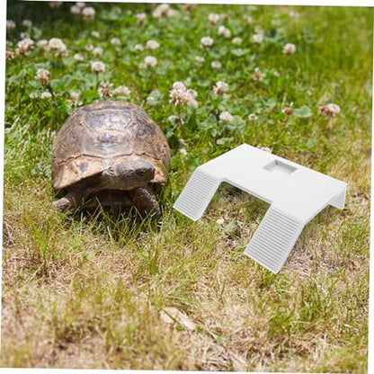 MERRYHAPY Stable Lightweight Turtle Basking Platform Multi-Functional Turtle Tank Supply Climbing Ramp for Reptiles Aquarium Floating Decor for Tanks