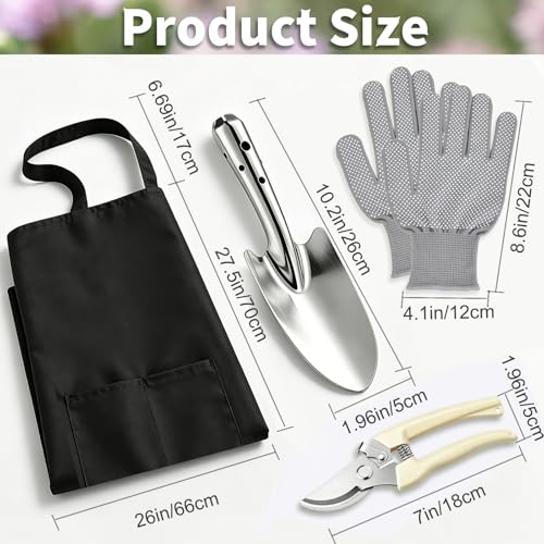 godehone Succulent Care Tools Set, 5 PCS Indoor Plant Gardening Kit | Perfect Gardening Gift for Plant Lovers, Ideal for Indoor Miniature Succulent and Small Plant Daily Maintenance, Black - style: Black-2