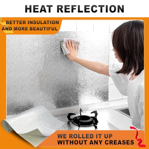 Aluminized Adhesive Backed heat shield tape 12'' X 47'' Thermal Barrier Blanket Mat 2000 Degrees High Temp Protection Material exhaust wrap - size: 12'' X 47''