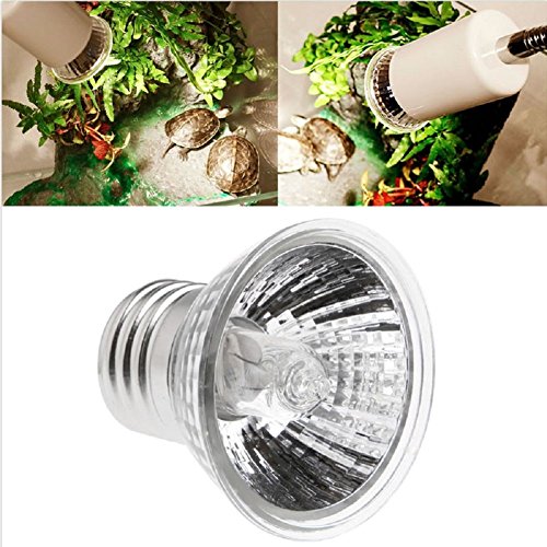 4-Pack 50W Heating Lamp,110V F Heating Lamp Spot Lamp for Turtle Aquarium Aquatic Reptile Lizard Habitat Heat Lighting,4 Pcs