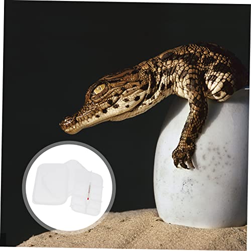 YARNOW 12-Compartment Reptile Egg Incubator for Gecko and Lizard Breeding Durable Incubation Tray Temperature Control