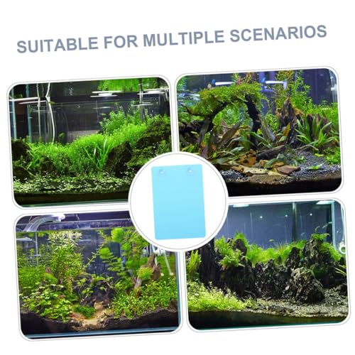 Abaodam Aquarium Fish Breeding Fish Tank Isolation Board Reptile Rock Basking Platform