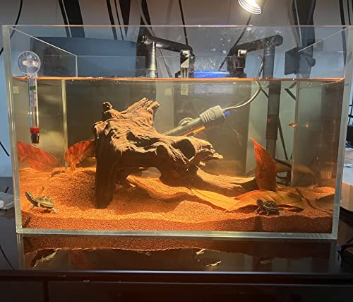 AWXZOM 11lb Natural South American Rainforest Sand, Aquarium red Sand, Lava Rock Soil, Red Lava Rock Sand, Succulent Sand Fish Tank Sand Aquarium Substrate Sand