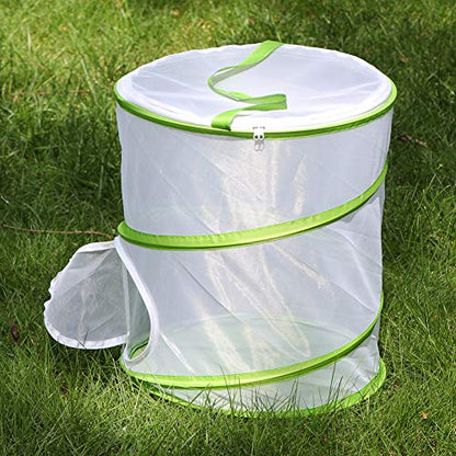 Insect and Butterfly Habitat Cage Terrarium Pop-up 12" x 14" Tall