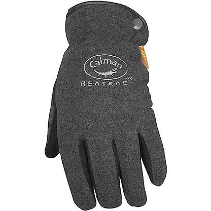 Caiman Leather Palm Gloves - size: Small