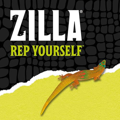 Zilla Terraced Dish, Reptile Feeding Dish, Stable and Spill-Resistant, Ideal for Geckos, Skinks, Snakes and Lizards, Large - size: Large