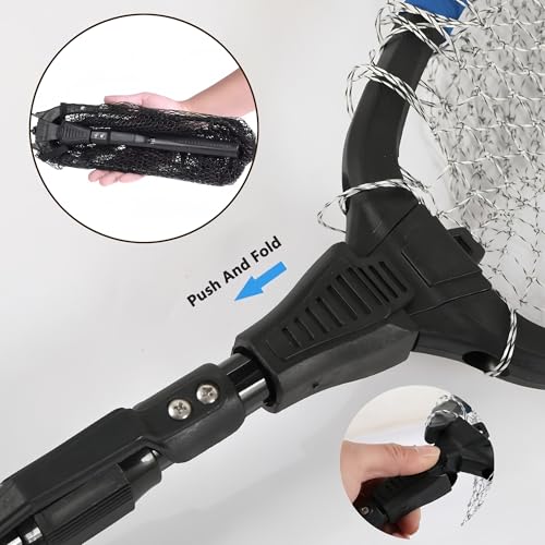 Snake Capture Net with Telescopic Handle, Tools for Handling Snakes and Reptiles Removing and Catching Place Snakes Into The Net Bag
