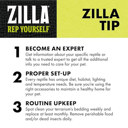 Zilla Reptile Terrarium Bedding Substrate Snake and Lizard Litter, 24 Quart