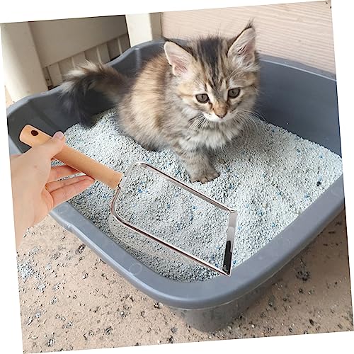 BESPORTBLE Cat Litter Scoop Handle Litter Shovel for Cats and Reptiles Fine Mesh Design for Easy Waste Cleanup and Reptile Containers