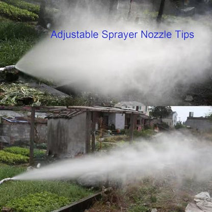 Adjustable Sprayer Nozzle Tips 2 Sets High Pressure Misting Spray Nozzle 1.5mm Aperture