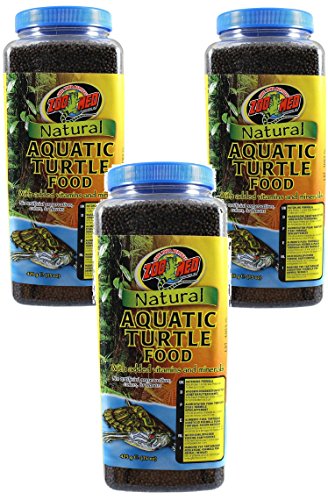(3 Pack) Zoo Med Natural Aquatic Turtle Food (15 Ounce Per Pack) - size: 15 Ounce (Pack of 3)