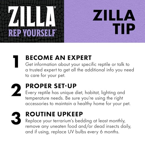 Zilla Pet Reptile Omnivore Food Medley Diet, 4 oz | Nutritious fruit, vegetable and insect blend for omnivorous reptiles