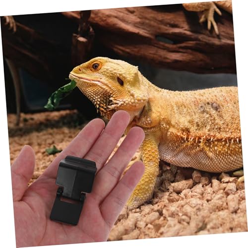 TOYANDONA 6pcs Reptile Terrarium Lock Clips for Secure Enclosures Design for Amphibian and Reptile Tanks Easy to Install Versatile Use Prevents Escape