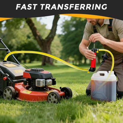 Multifunctional Manual Siphon Pump for Water, Fuel, Oil and Other Fluids