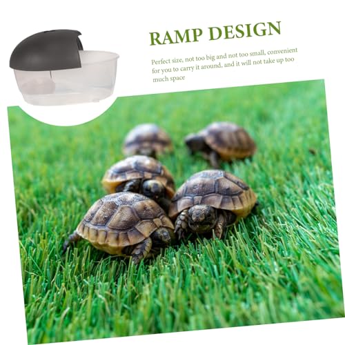 Household Turtle Tank Basking Platform Multi-Function Reptile Habitat for Turtles Crabs and Aquatic Creatures Durable Design for Easy Cleaning and Observation
