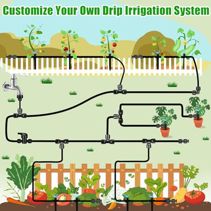 20 Pack 1/4" Quick Connect Fittings Elbow Connectors,1/4 Inch Irrigation Tubing Fittings Anti-Drop Push to Connect Fittings Locked Elbow for 1/4 Inch Drip Irrigation Tubing Garden Irrigation System - size: 20 Pack 1/4" Elbow