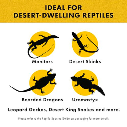 Zilla Desert Bedding, Substrate for Reptile Terrariums, Ideal for Bearded Dragons, Uromastyx, and More, 5 Quarts - size: 5 Quarts