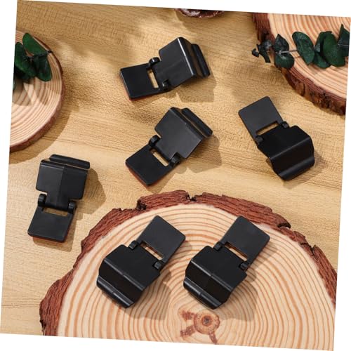 6pcs Reptile Glass Tank Buckles Escape Prevention Latches for Turtle Feeding Box Smooth Surface Locks for Tortoise and Reptile Enclosures Glass Pet Tank Clips