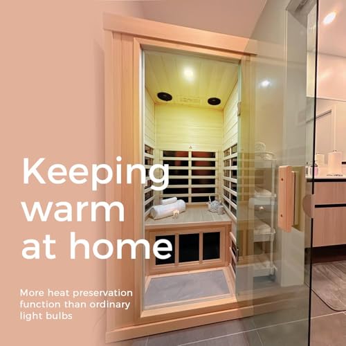 250W Heat Lamp Clear Infrared Bulbs, Flood Light Heat Lamp Bulb for Food Service, Brooder Bulb, Chicks, Pet, Bathroom, Light Therapy Use, Glass, 2 Pack - style: Clear-250W-2Pack