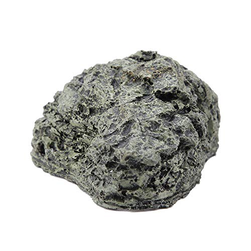 Maxmartt Small Turtle Hiding Cave Stone Shelter for Reptile Turtle Frog Zoo Aquarium Decoration
