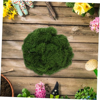 UPKOCH Artificial Moss for Crafts Realistic Fake Sphagnum Moss for Terrariums Planters Decorative Centerpieces