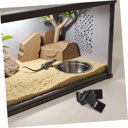 TOYANDONA 6pcs Reptile Terrarium Lock Clips for Secure Enclosures Design for Amphibian and Reptile Tanks Easy to Install Versatile Use Prevents Escape