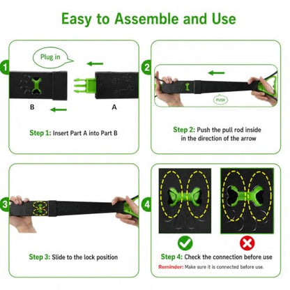 31inch Large Pooper Scooper for Dogs with Long Handle, Sturdy & Durable, Not Easy to Break, Lightweight & Easy to Use, Easy to Pick Up from Grass and Gravel | Less Bend Down, One-hand Operate Pick up for all Surface, Heavy Duty Poop Scooper for Large Medi