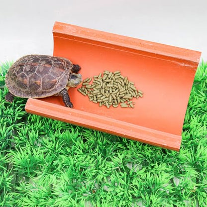 2 Pack Reptile Hide Cave, Natural Terracotta Lizard Habitat Hideout, Bearded Dragon Food Bowl, Tank Terrarium & Aquarium Decor Accessories for Hermit Crab Leopard Gecko Snake Spider Hamster Turtle