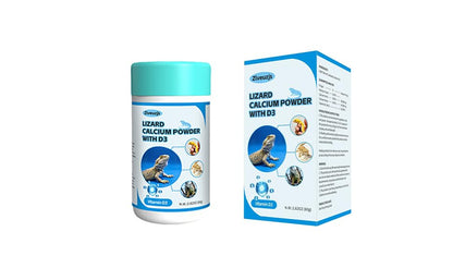 Lizard D3 Calcium Powder—Organically Extracted—Powder (2.82 oz)