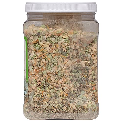 Healthy Herp Veggie Mix Instant Meal for Reptiles - Nutritious Bearded Dragon Accessories, Bearded Dragon Food - Made in USA - Quick Prep, Ideal for Box Turtles, Lizards, Tortoises - 7.5 oz (212g)
