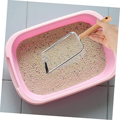 BESPORTBLE Reptile Litter Scoop Comfortable Handle for Easy Cleaning for Turtles Lizards and More Mesh for Efficient Waste Removal