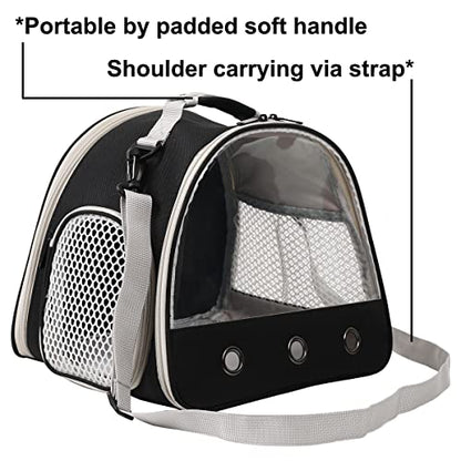 Bearded Dragon Travel Backpack Carrier Bag+Reptile Climbing Hammock