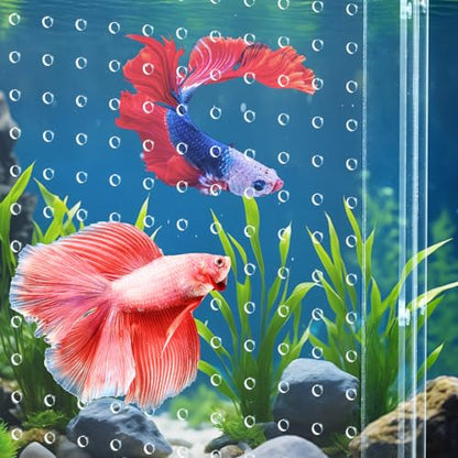 Acrylic Fish Tank Divider,2 Gallon Tank Divider,Adjustment Clear Fish Tank Separator Set with Suction Cups (2gal) - size: 6''x8''(2gal)