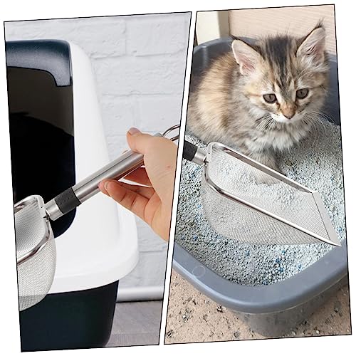 Reptile Litter Scoop Cleaning Tool for Reptile Waste Mesh Design for Efficient Litter Management for Indoor Use and