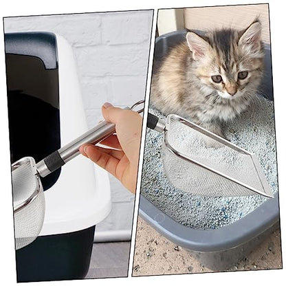 Reptile Litter Scoop Cleaning Tool for Reptile Waste Mesh Design for Efficient Litter Management for Indoor Use and